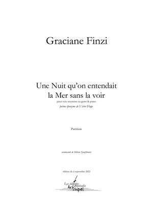 FINZI - 29 - Une Nuit qu'on entendait la mer sans la voir ext