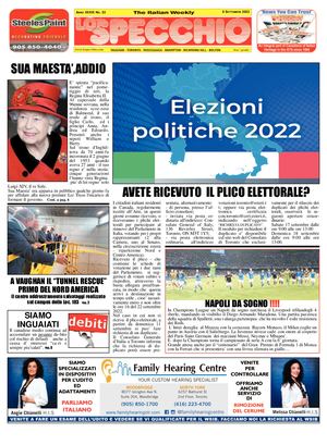 Lo Specchio September 9 2022