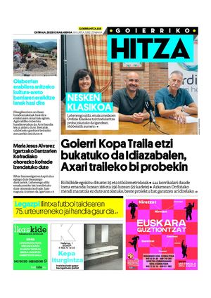 Goierriko Hitza 20220909