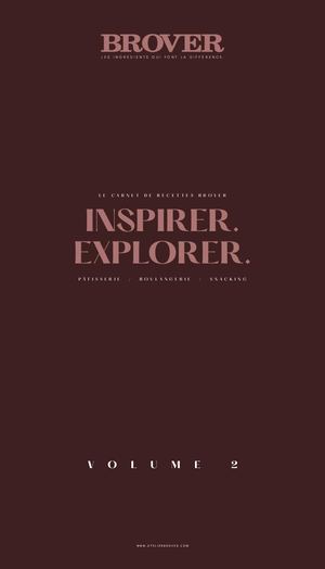 Carnet de recettes BROVER Vol 2