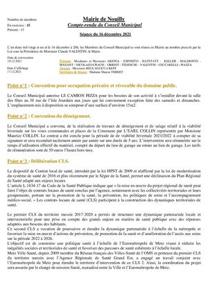 Compte Rendu Cm Du 16 12 21