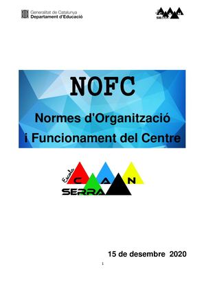 NOFC ESCOLA CAN SERRA