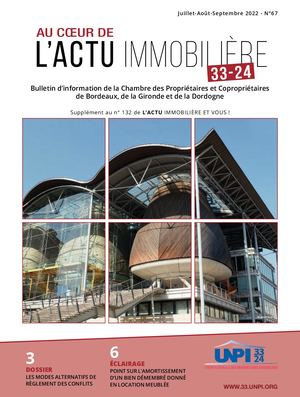 Au Coeur de l'actu Immobilière 33-24