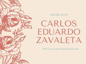 Revista Carlos Eduardo Zavaleta