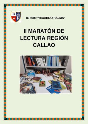 Ii Maraton De Lectura Ie 5099 Rp