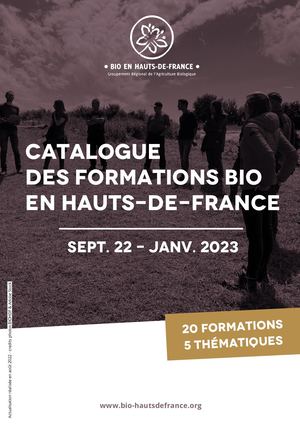 Calendrier des formations bio en Hauts-de-France sept. 2022 - janvier 2023
