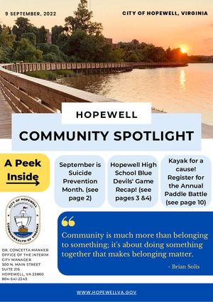 Community Spotlight 9 9 22