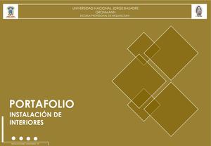 Portafolio INSTALACIONES DE INTERIORES Edden Pereyra