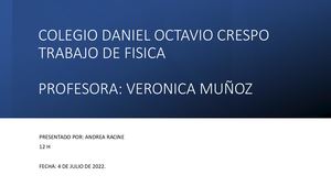 Cuadro Sinoptico De Fisica