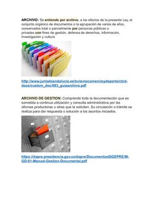 Vocabulario Archivistico