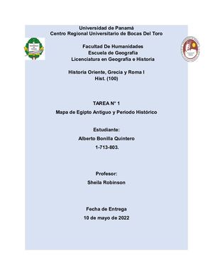 Civilización Egipcia Mapa