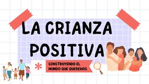 Cartilla La Crianza Positiva