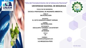 Mapa Conceptual Biotecnologia Escalante Yupanqui Lia Estefany