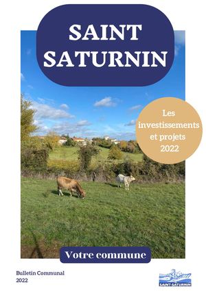 Bulletin Communal Saint Saturnin 2022