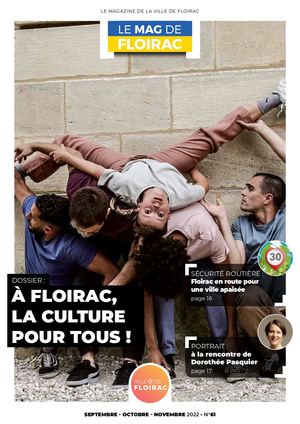 Magazine de la Ville de Floirac -  N°61 - Septembre Octobre 2022