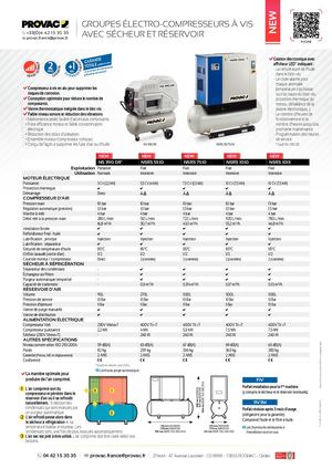Compresseurs à vis NS/NSRS