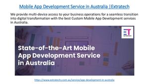 Mobile App Development Service In Australia