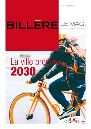 Billère Mag N° 138 Octobre, Novembre 2022