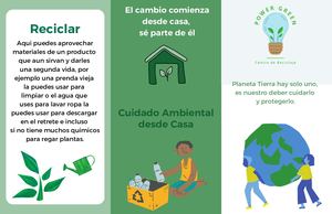 Folleto De Cuidado Ambiental Moderno E Ilustrado