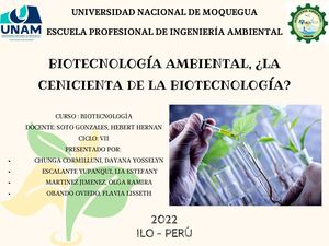 Mapa Conceptual Biotecnologia