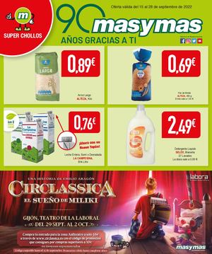 Oferta Válida Del 15 Al 28 De Septiembre De 2022 - Masymas Supermercados