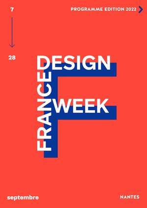 Programme France Design Week Nantes 22