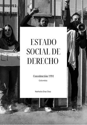 Estado Social De Derecho