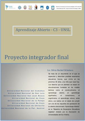 2022 VISIONES SOBRE EL PROCESO DE ENSEÑANZA-APRENDIZAJE POSIBLES QUE VIVIRÁN LAS GENERACIONES FUTURAS