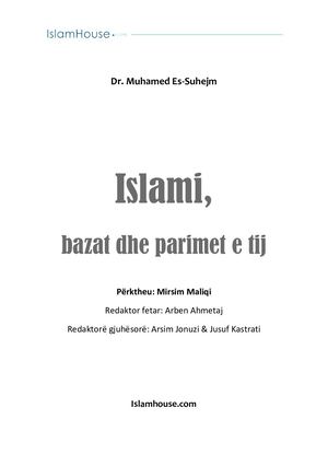 Islami, Bazat Dhe Parimet E Tij