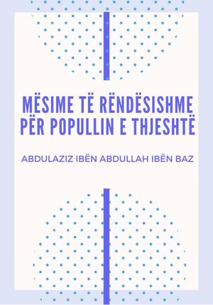 Mësime Të Rëndësishme Për Popullin E Thjeshtë.