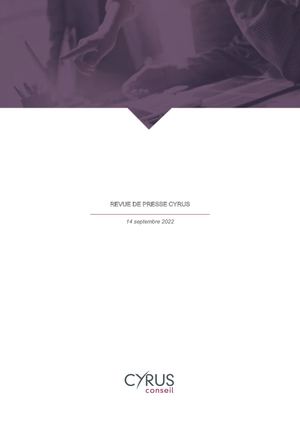 Revue De Presse Cyrus Conseil