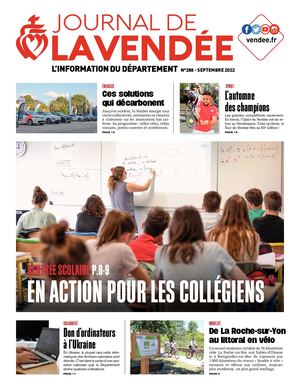 Journal de la Vendée n° 288 du mois de septembre 2022