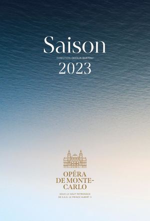 Brochure de la saison 2023 de l'Opéra de Monte-Carlo