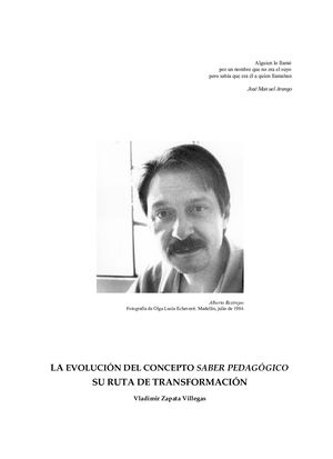 Dialnet La Evolucion Del Concepto Saber Pedagogico 2556975
