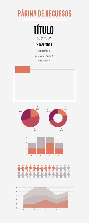 Naranja Y Gris Simple Infografía Cronológica