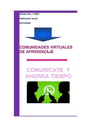 Calaméo - Giuliana Calliñaupa Revista Comunidad Virtual De Aprendizaje