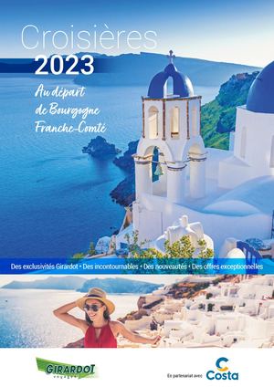 Croisières 2023 avec Costa