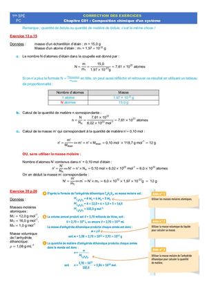 1spe C01 Exos Correction