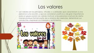 LOS VALORES