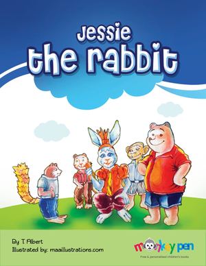 012 Jessie The Rabbit Free Childrens Book By Monkey Pen