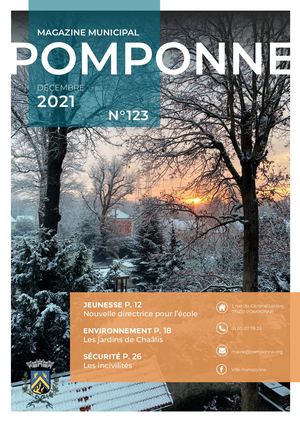 Magazine Municipal de Pomponne - Décembre 2021