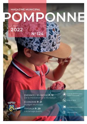 Magazine Municipal de Pomponne - Juillet 2022