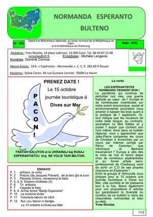 Normanda Bulteno Majo 2022