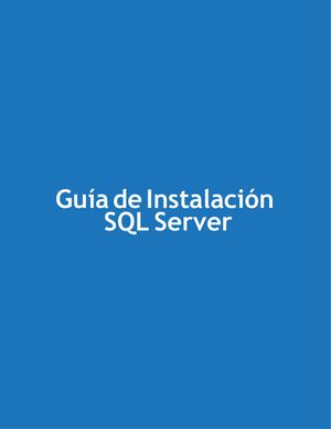 tutorial instalacion sql server y sql server... Calaméo - Guia Instalación Sqlserver