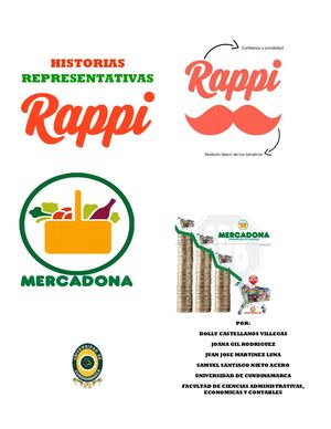 Historias Representativas Rappi Mercadona España 1