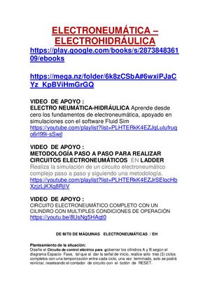 Simulación De Circuitos Electroneumáticos Actividad