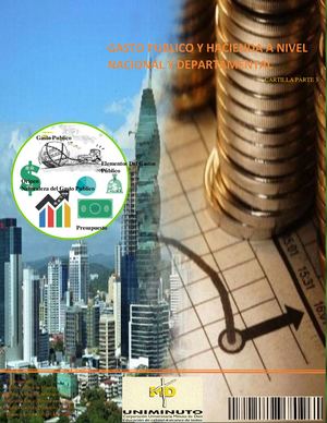 Actividad 6 GASTO PUBLICO Y HACIENDA A NIVEL NACIONAL Y DEPARTAMENTAL