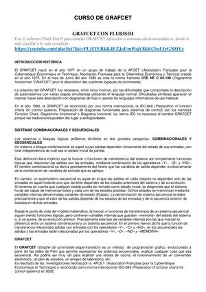 Curso De Grafcet