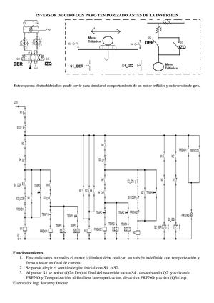 Inversor De Giro Con Paro Temporizado Antes De La Inversion 1tia