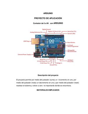 Contador De 0 A 99 Con Arduino